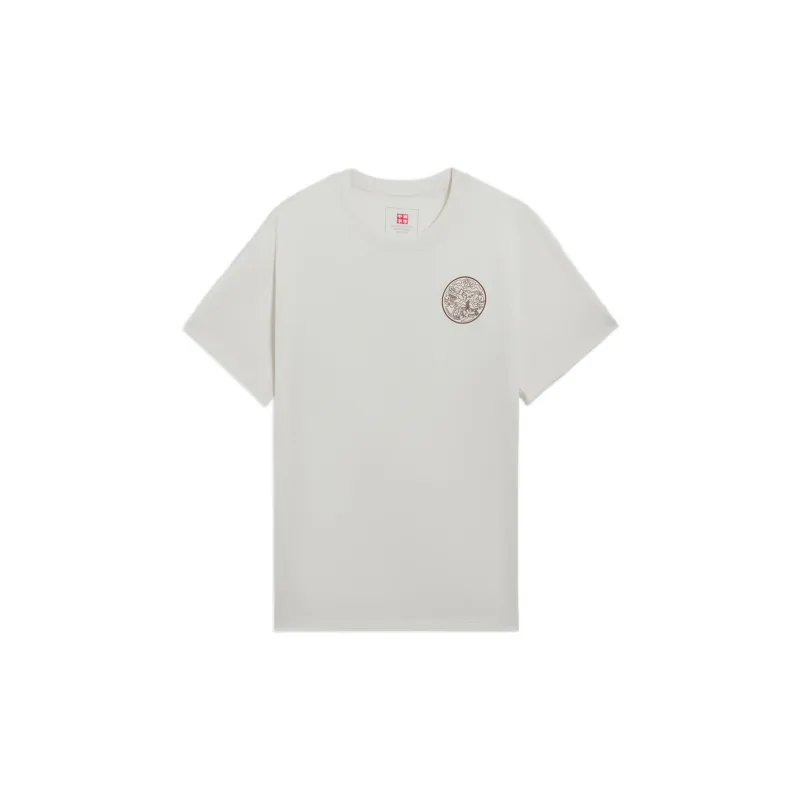 LiNing T Shirts Unisex Ecru-1