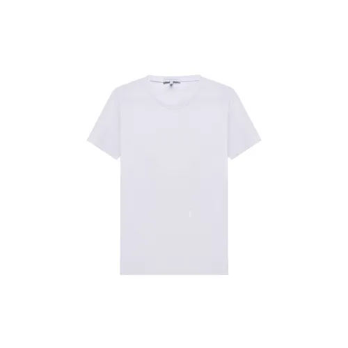Ermenegildo Zegna Men’s 21SS Round-neck Tee White T-shirt
