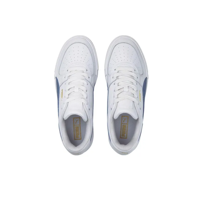 PUMA Ca Pro Denim Casual Skateboarding Shoes Unisex White Blue-2