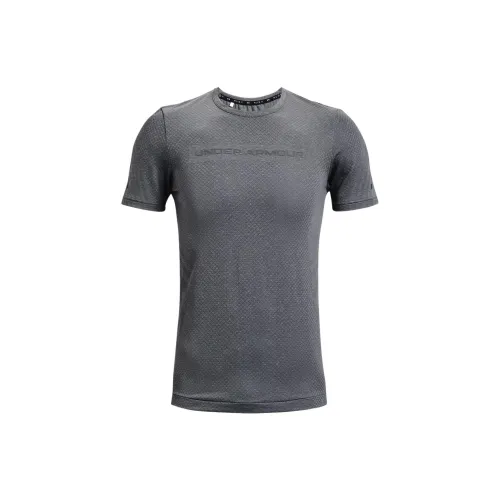 Under Armour Rush T-Shirts Men Gray