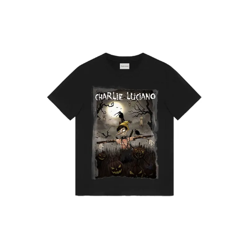 Charlie Luciano T Shirt Unisex Black-1