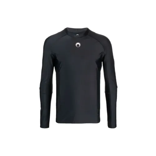 Marine Serre T-Shirts Men Black