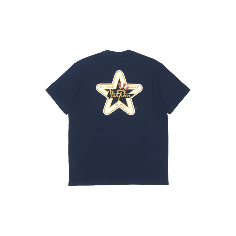 New Era T Shirts Men Navy Blue-1