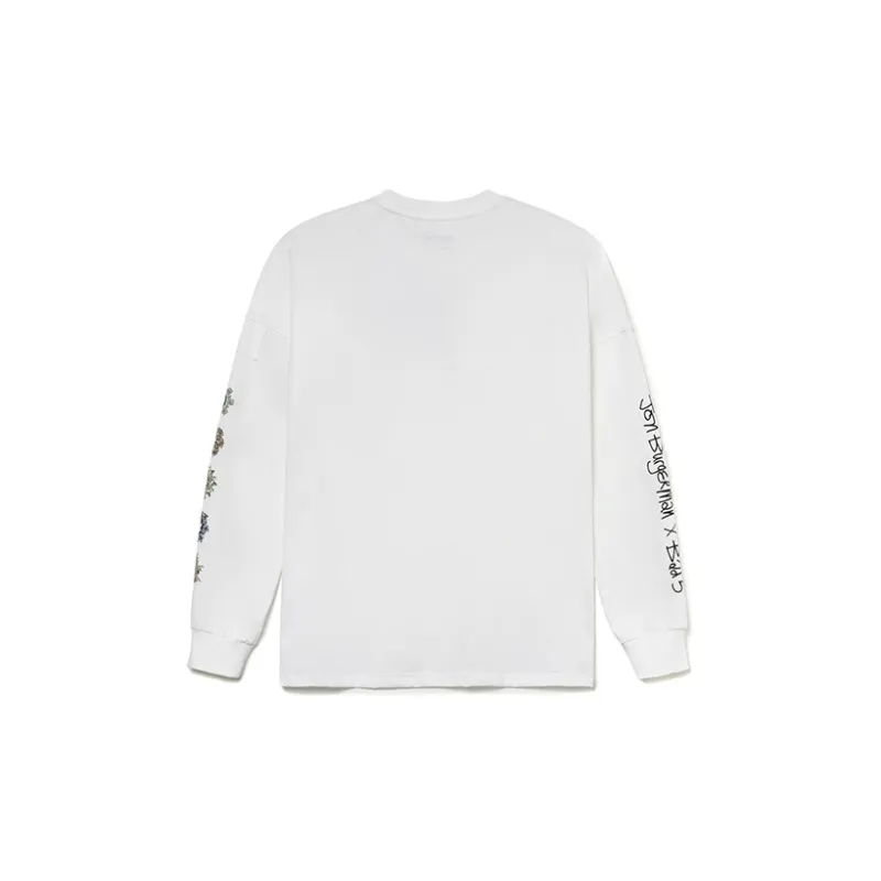 LiNing Basketball Collection T Shirt Men's White-1