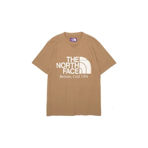 THE NORTH FACE PURPLE LABEL T-Shirts Unisex Brown