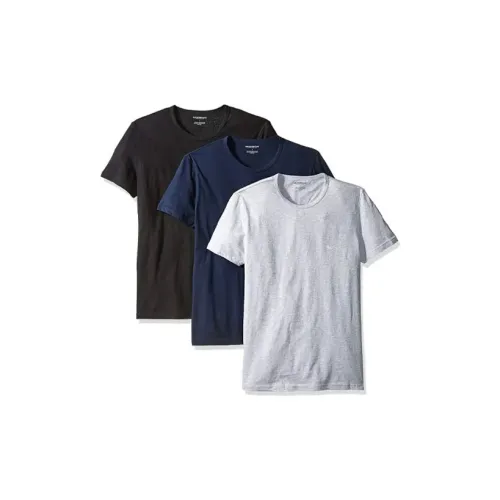 EMPORIO ARMANI T-Shirts Men 1 Set Of 3 Pieces Black/Blue/Gray