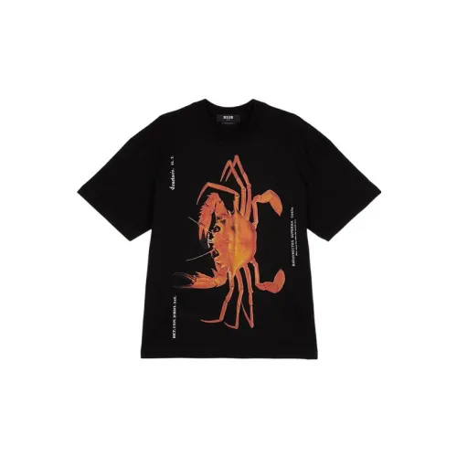 MSGM T-Shirts Men Black