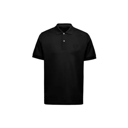 PRADA T-Shirts Men Black