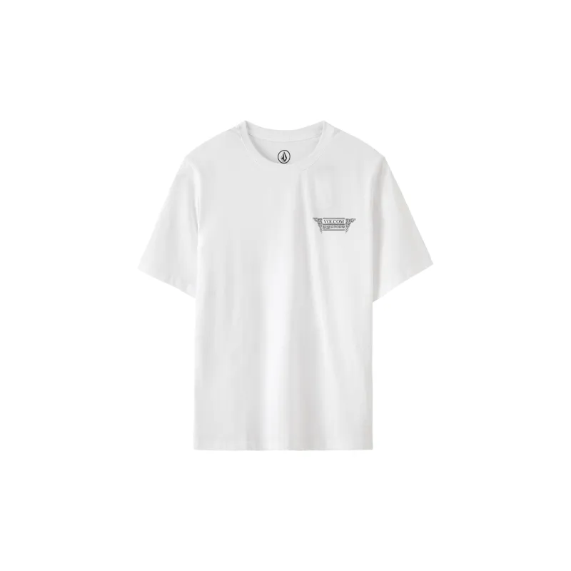 VOLCOM T-Shirts Unisex White-1