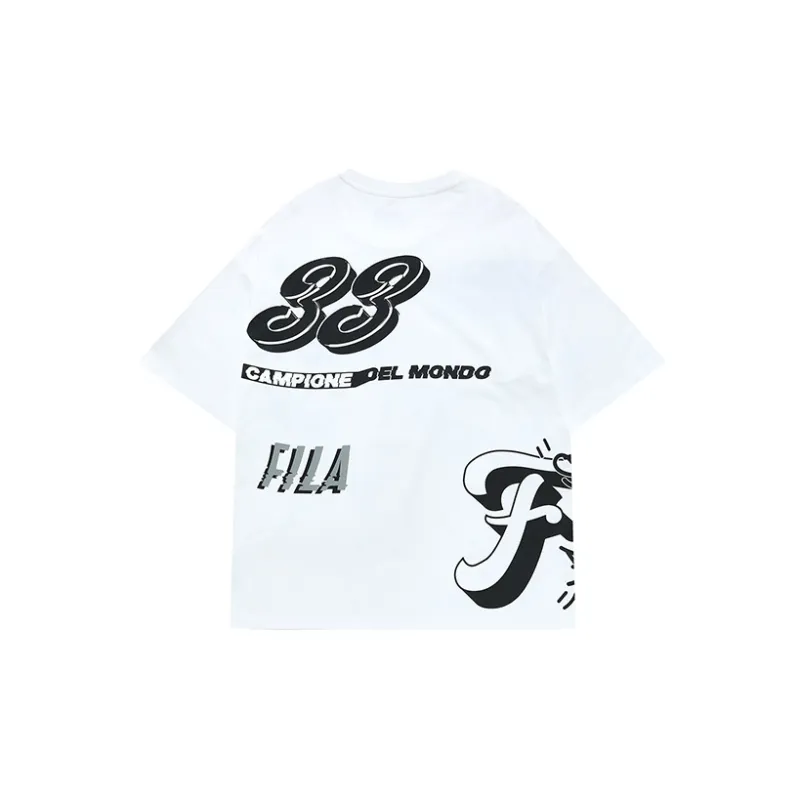 FILA FUSION T Shirt Men's Standard White-1