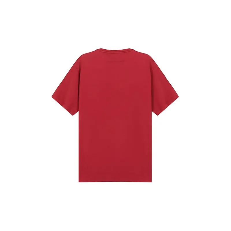 Zzegna T Shirts Men Red-1