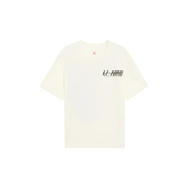 LiNing China Li Ning T Shirts Men White-1