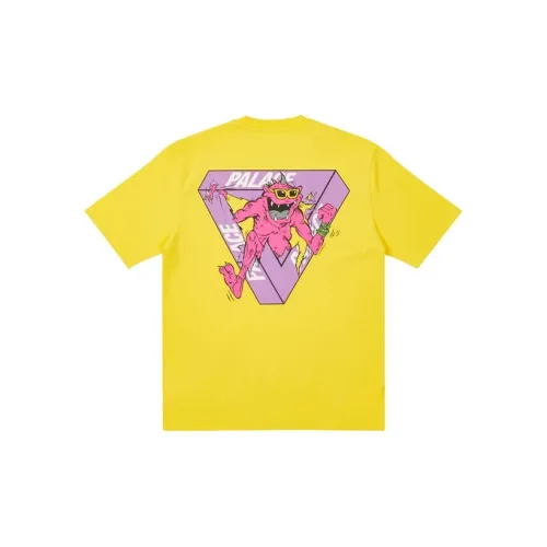 PALACE T-Shirts Unisex Yellow