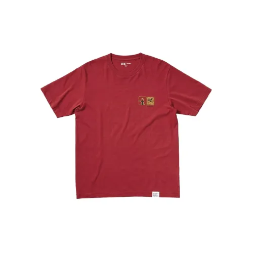 Keith Haring X UNIQLO T-Shirts Unisex Red