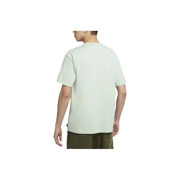 Nike Drop Shoulder Sleeve T Shirt Men's Aqua Blue-1