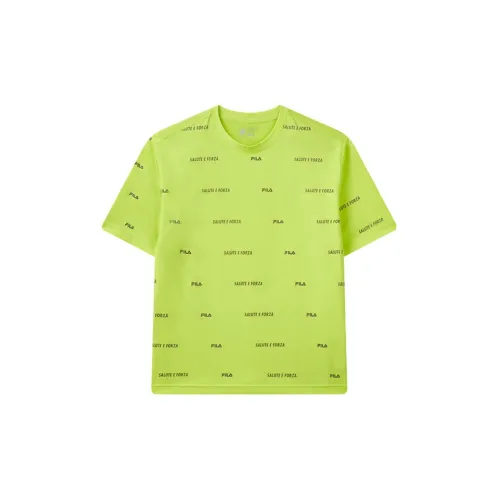 FILA T-Shirts Men Bright Liquid Green