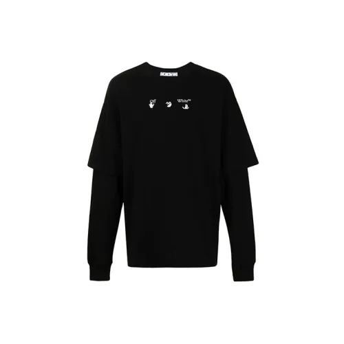 OFF-WHITE Marker Arrow Double Sleeved L/S T-shirt 