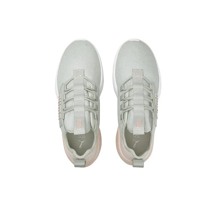 PUMA Retaliate Mesh SoftFoam Low-Top Running Shoes Women's Gray Pink-2