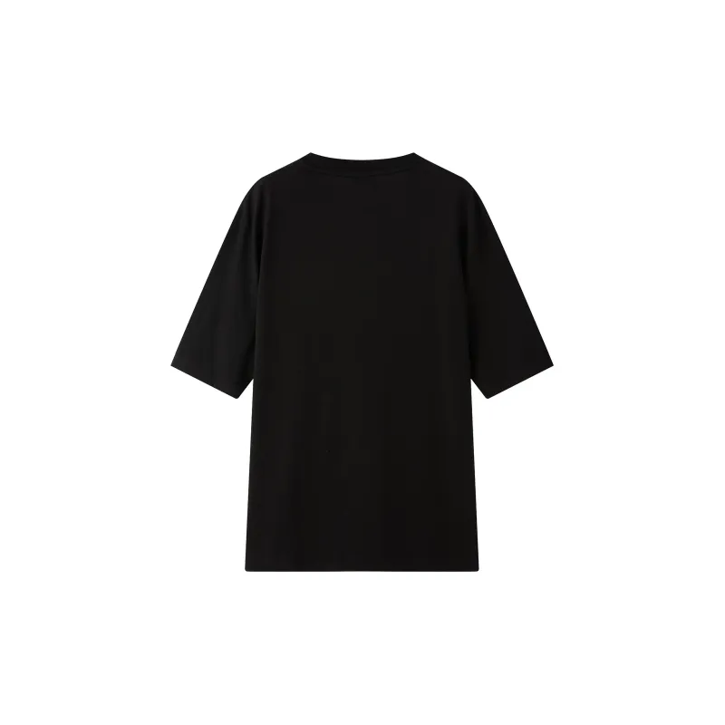 23R+ T Shirts Men Black-1