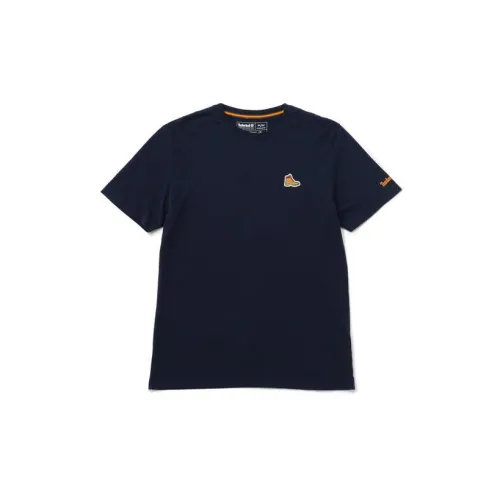 Timberland T-Shirts Men Dark Sapphire Blue