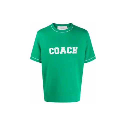 COACH T-Shirts Men Green