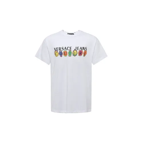 VERSACE JEANS COUTURE T-Shirts Men White