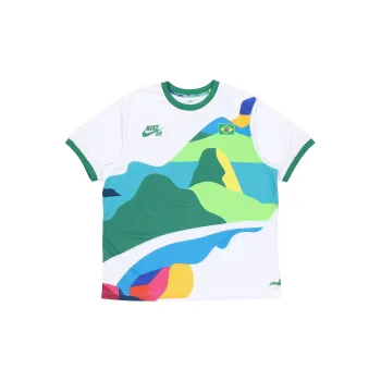 Nike Sb X Parra Brazil Federation Kit Crew Jersey Asia Sizing
