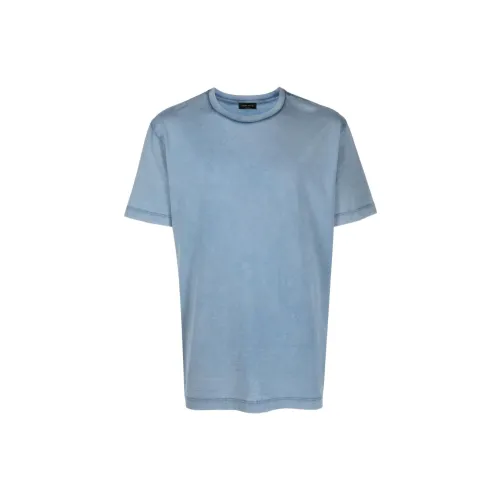 ROBERTO COLLINA T-Shirts Men Blue