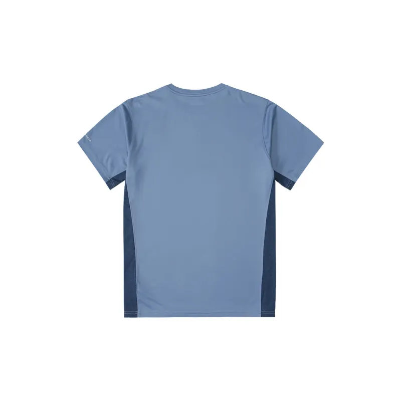 Columbia Drop Shoulder Sleeve T-Shirt Men's Blue-1