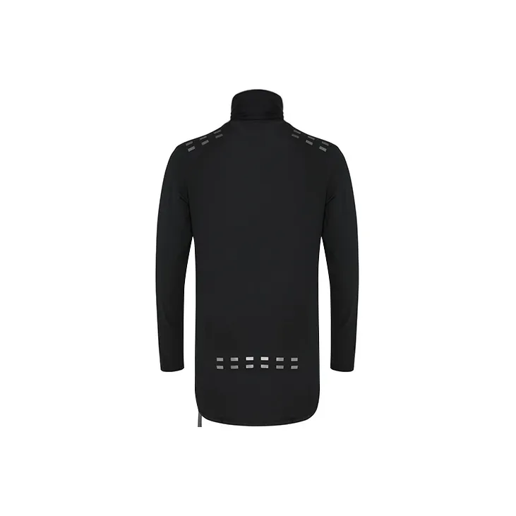 NORVINCY Breathable Sweat Wicking Dark Color Sports Long Sleeved T Shirt For Spring And Autumn Unisex-1