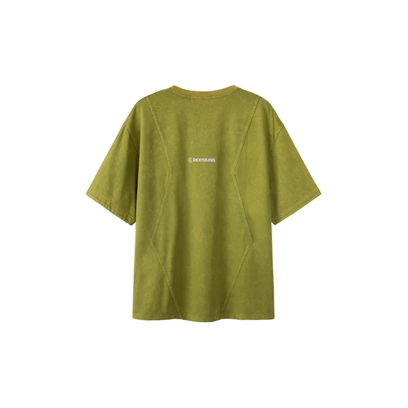 RICKYOUNG SS22 T-Shirt Unisex Green-1
