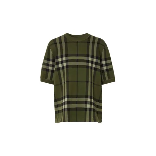 Burberry T-Shirts Men Green