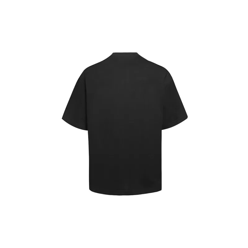 LIUREGALI T-Shirts Unisex Black-1