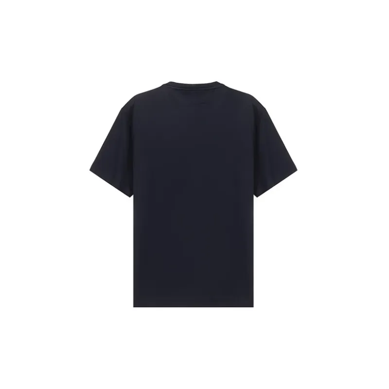 Zzegna T Shirts Men Navy-1