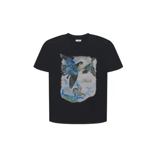 RHUDE T-Shirts Men Black