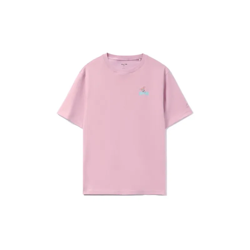 LiNing Disney T Shirt Unisex Pink-1