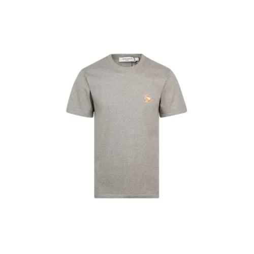 Maison Kitsune T-Shirts Unisex Gray