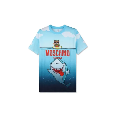 MOSCHINO T-Shirts Unisex Blue