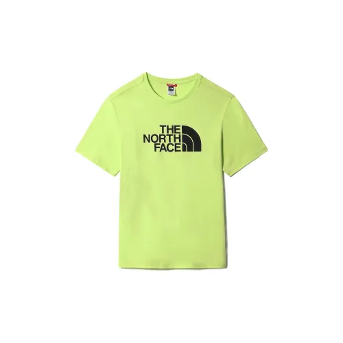 THE NORTH FACE Earth Printing T-Shirts Men Neon Green