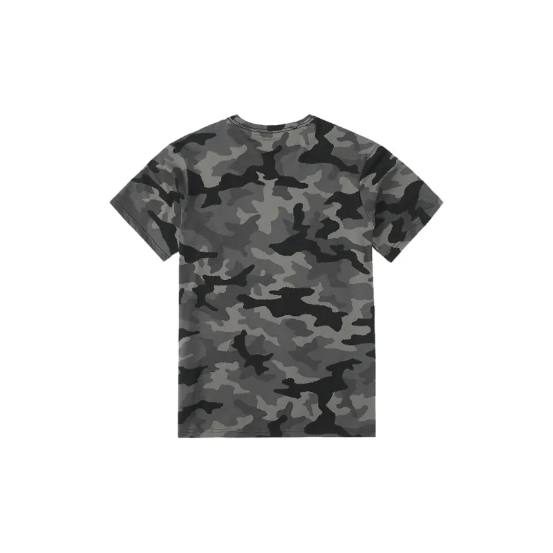 Columbia Crew Neck Fitted Straight Short-Sleeved T-Shirt Men's Camouflage-1