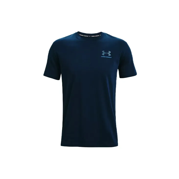 Under Armour Straight T Shirt Men's Blue-1