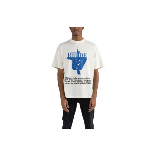 RHUDE T-Shirts Men White