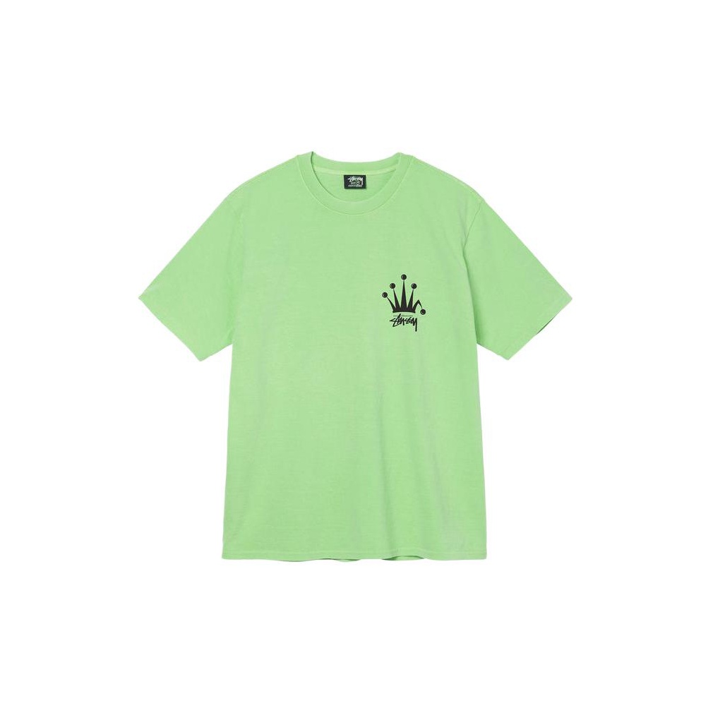 【Stussy】 Regal Crown Pigment Dyed T-Shirt Indigo Stussy Regal Crown Pigment Dyed T-shirt Indigo Men's - SS24 - US