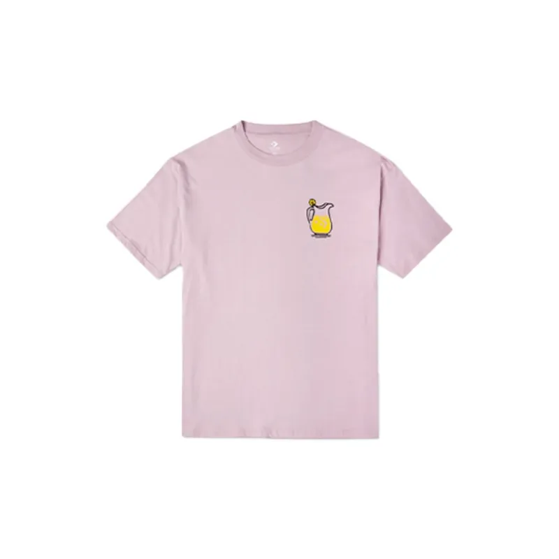 Converse T Shirt Men's Pink Purple-1