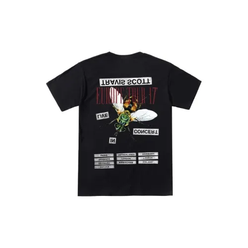 Travis Scott T-Shirts Unisex Black