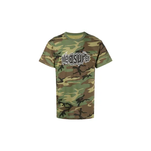 PLEASURES T-Shirts Men Green