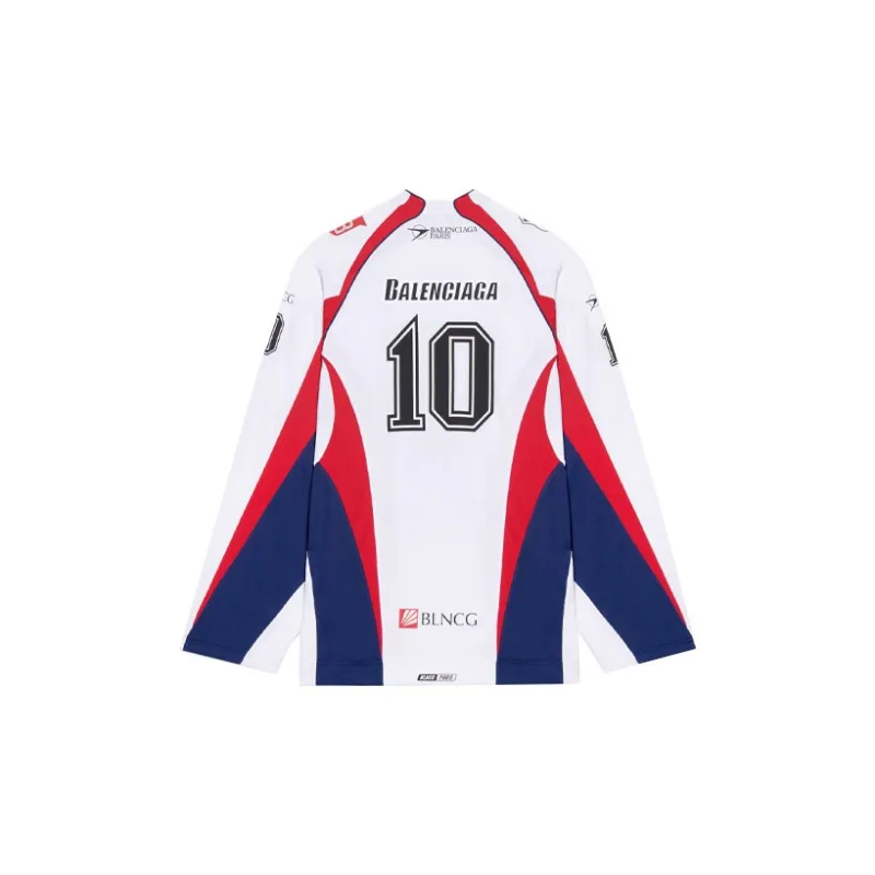 Balenciaga Long Sleeve Hockey T Shirt-1