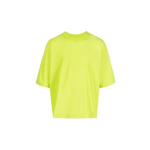 Homme Plissé Issey Miyake T-Shirts Men Green