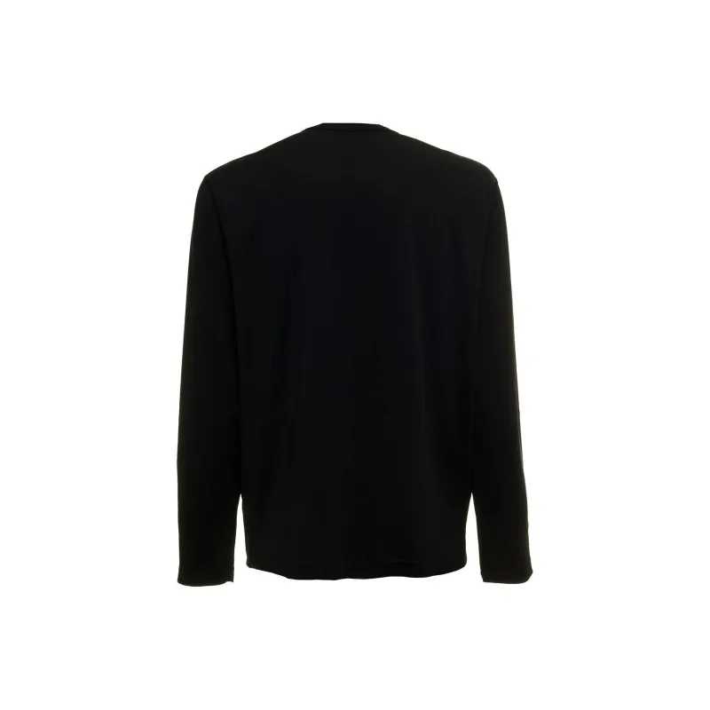 JIL SANDER + Logo print Crew neck Jersey Top-1