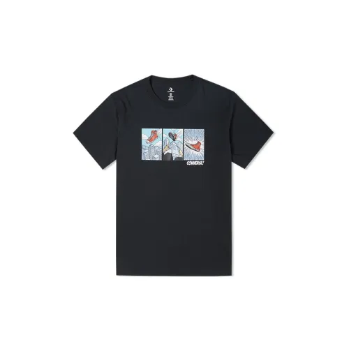 Converse Comic Chuck T-Shirts Men Black